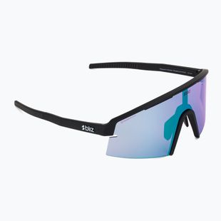 Okulary przeciwsłoneczne Bliz P006 matte black/nano optics violet blue multi