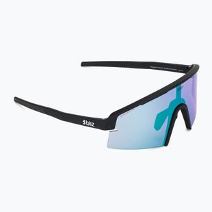 Okulary przeciwsłoneczne Bliz P006S matte black/nano optics violet blue multi