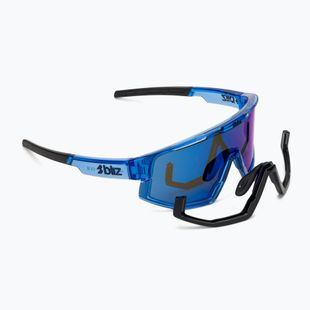 Okulary przeciwsłoneczne Bliz Fusion Small transparent blue/smoke blue multi
