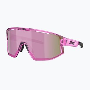 Okulary przeciwsłoneczne Bliz Fusion Small transparent pink/brown rose multi