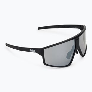 Okulary przeciwsłoneczne Bliz P002 matte black/smoke silver mirror