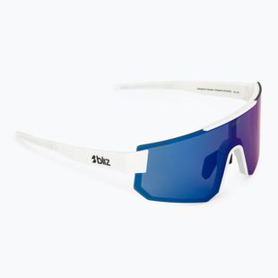 Okulary przeciwsłoneczne Bliz P005 mate white/smoke blue multi