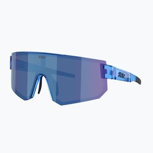 Okulary przeciwsłoneczne Bliz P005 transparent blue/smoke blue multi