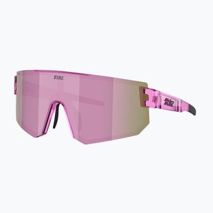 Okulary przeciwsłoneczne Bliz P005S transparent pink/brown rose multi