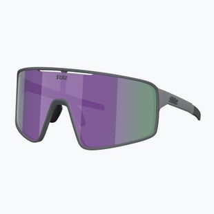 Okulary przeciwsłoneczne Bliz P001 matte grey/smoke purple multi
