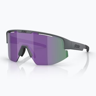 Okulary przeciwsłoneczne Bliz Matrix matte grey/smoke purple multi