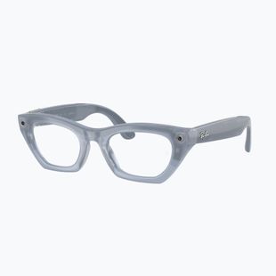 Okulary z kamerą Ray-Ban Meta Zena milky grey lilac/trs copper