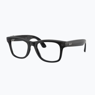 Okulary z kamerą Ray-Ban Meta Wayfarer transp. black/trs aquamarine