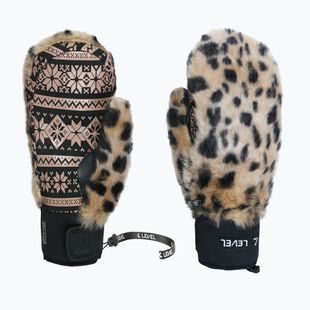 Rękawice narciarskie damskie Level Siberian Mitt pk brown