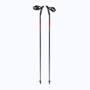 Kije nordic walking Fizan Carbon 3K Impulse S24 red/grey
