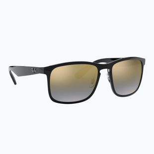 Okulary przeciwsłoneczne Ray-Ban Rb4264 Polarized+ Lenses polarized black/blue gold polarized+
