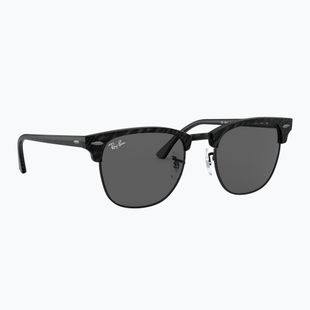 Okulary przeciwsłoneczne Ray-Ban Clubmaster Marble black/dark grey