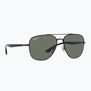 Okulary przeciwsłoneczne Ray-Ban RB3683 black/green g-15 polarized