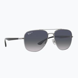 Okulary przeciwsłoneczne Ray-Ban RB3683 brass/blue grey polarized