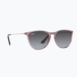 Okulary przeciwsłoneczne dziecięce Ray-Ban Erika transparent violet/grey gradient