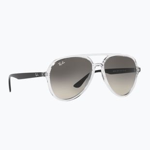 Okulary przeciwsłoneczne Ray-Ban RB4376 polarized transparent/grey gradient