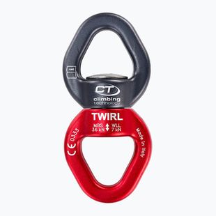Krętlik Climbing Technology Twirl grey/ red