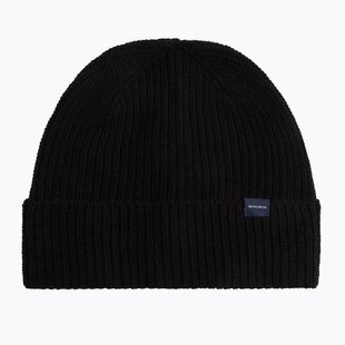 Czapka zimowa męska Woolrich Knitted Ribbed Beanie black
