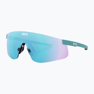 Okulary przeciwsłoneczne Koo Nova acqua matt/turquoise mirror