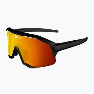 Okulary przeciwsłoneczne Koo Demos black matt/red mirror