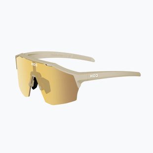 Okulary przeciwsłoneczne Koo Alibi sand matt/gold mirror