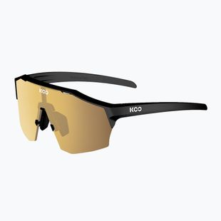 Okulary przeciwsłoneczne Koo Alibi black matt/gold mirror