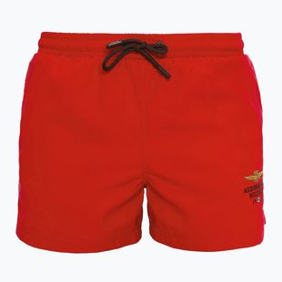 Szorty kąpielowe męskie Aeronautica Militare 251BW223CT2967 tango red