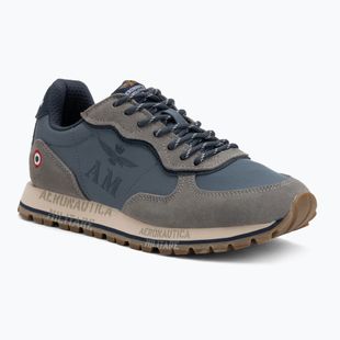 Buty męskie Aeronautica Militare 252SC0320UPL00313 avio/grigio
