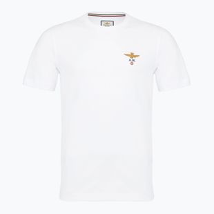 Koszulka męska Aeronautica Militare 252TS1580UJ00372 Basic Crewneck off white