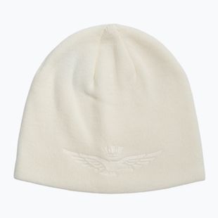 Czapka zimowa męska Aeronautica Militare 252CU0083UL00915 off white