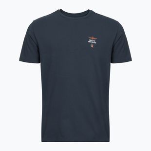 Koszulka męska Aeronautica Militare AM1UTI005 Round Neck blue