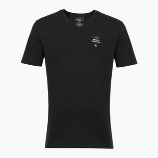 Koszulka męska Aeronautica Militare AM1UTI006 V-Neck black