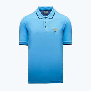 Koszulka Aeronautica Militare PO1308UP00082 Polo silver lake blue