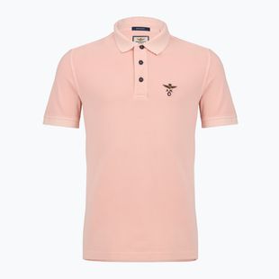 Koszulka męska Aeronautica Militare PO1925UP00406 Polo lotus pink