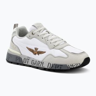 Buty męskie Aeronautica Militare SC0276UCT04327 off white
