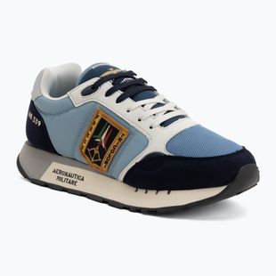 Buty męskie Aeronautica Militare SC0292UCT03331 avio/blu navy