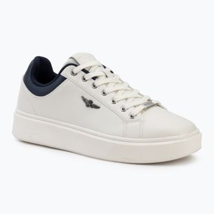 Buty męskie Aeronautica Militare SC0307UCT03591 bianco/blu