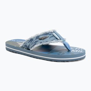 Japonki męskie Aeronautica Militare SC0310UCT03593 camouflage blu