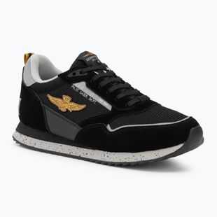 Buty męskie Aeronautica Militare SC0288UCT03545 jet black
