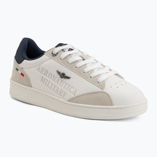 Buty męskie Aeronautica Militare SC0306UCT04325 off white