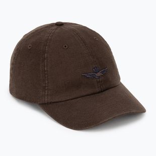 Czapka z daszkiem męska Aeronautica Militare HA1245UCT04293 chestnut brown