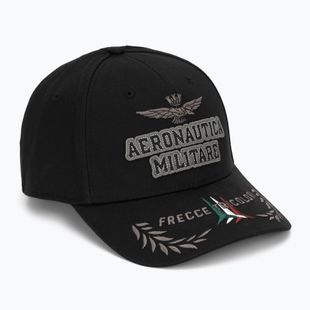 Czapka z daszkiem męska Aeronautica Militare HA1104UCT02 jet black