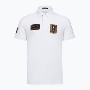 Koszulka męska Aeronautica Militare PO1927UP00191 Polo off white