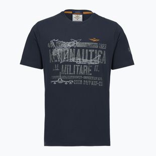 Koszulka męska Aeronautica Militare TS2535UJ00641 blu navy