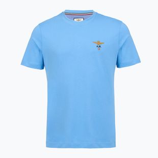 Koszulka męska Aeronautica Militare TS1580UJ00372 silver lake blue