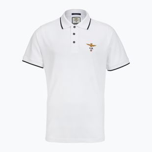 Koszulka polo męska Aeronautica Militare 262PO1308UP00082 Polo off white