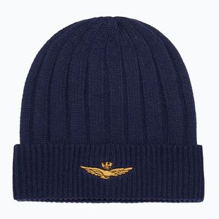 Czapka zimowa męska Czapka Aeronautica Militare 262CU0098UL00485 blu navy