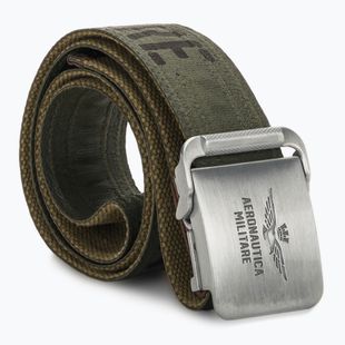 Pasek do spodni męski Pasek Aeronautica Militare 262CI0325UCT03585 tea leaf