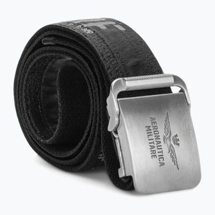 Pasek do spodni męski Pasek Aeronautica Militare 262CI0325UCT03585 jet black