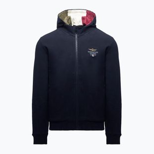 Bluza męska Aeronautica Militare 262FE2097UF00662 Hoodie blu navy